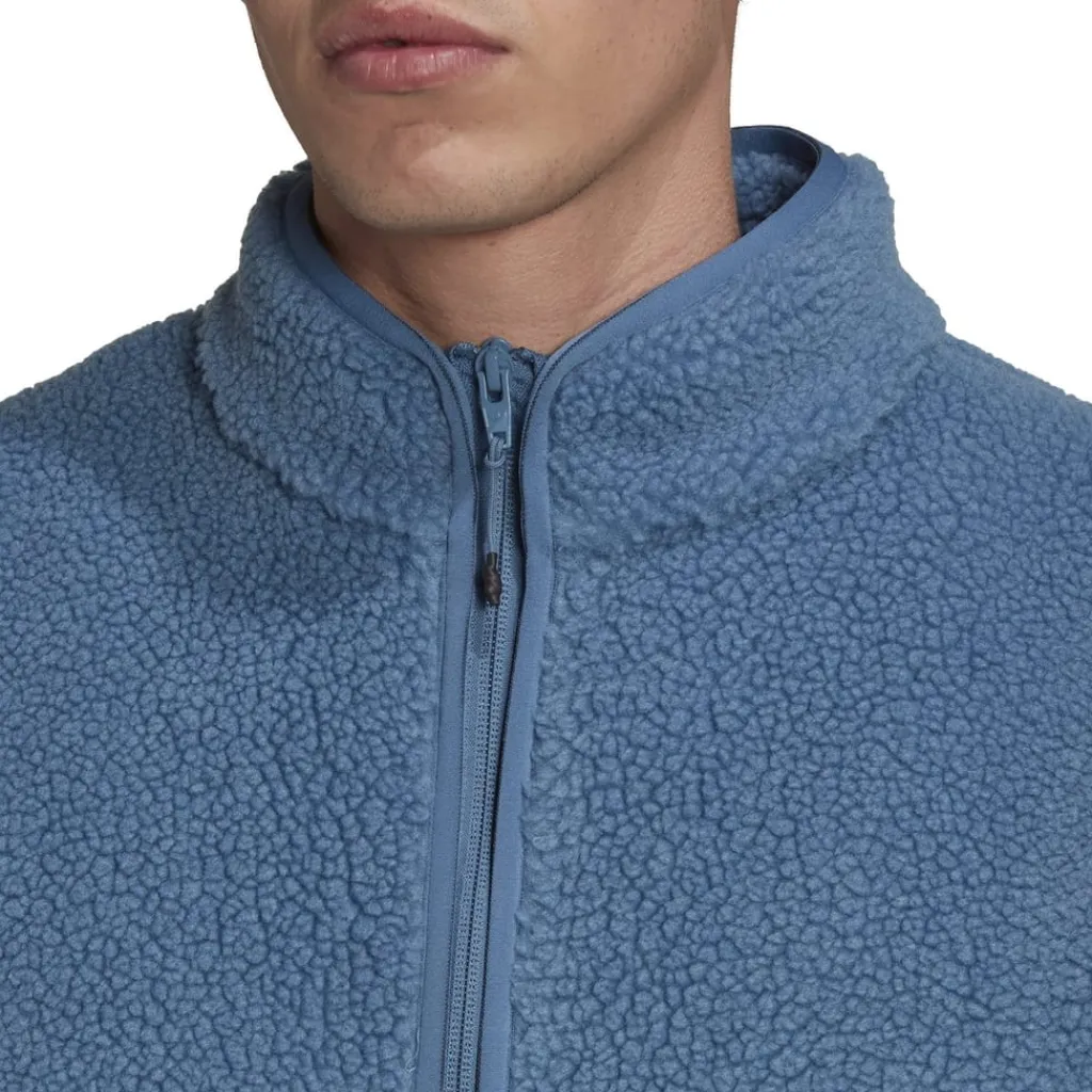 Sweatshirts*adidas Originals Sherpa Jacket in Blue