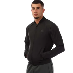 Tracksuits*adidas Originals SST Bonded Track Top in Black