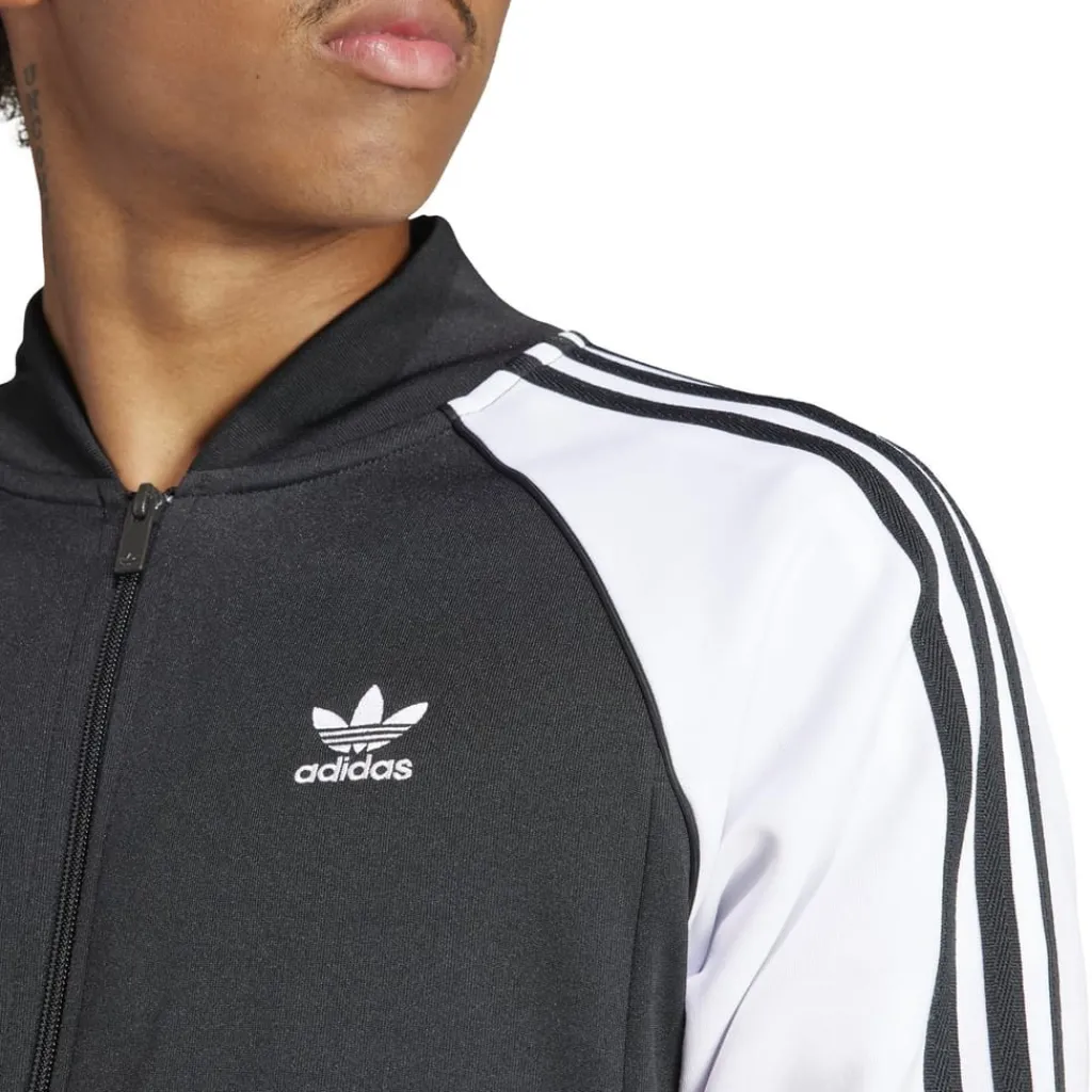 Tracksuits*adidas Originals SST Regular Fit Athletic Top in Black