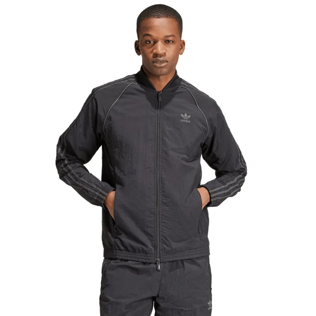 Tracksuits*adidas Originals SST Track Jacket in Black