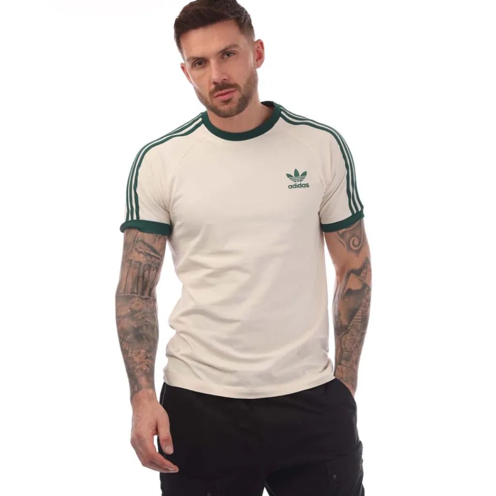 T-Shirts And Vests*adidas Originals 3-Stripes T-Shirt in White