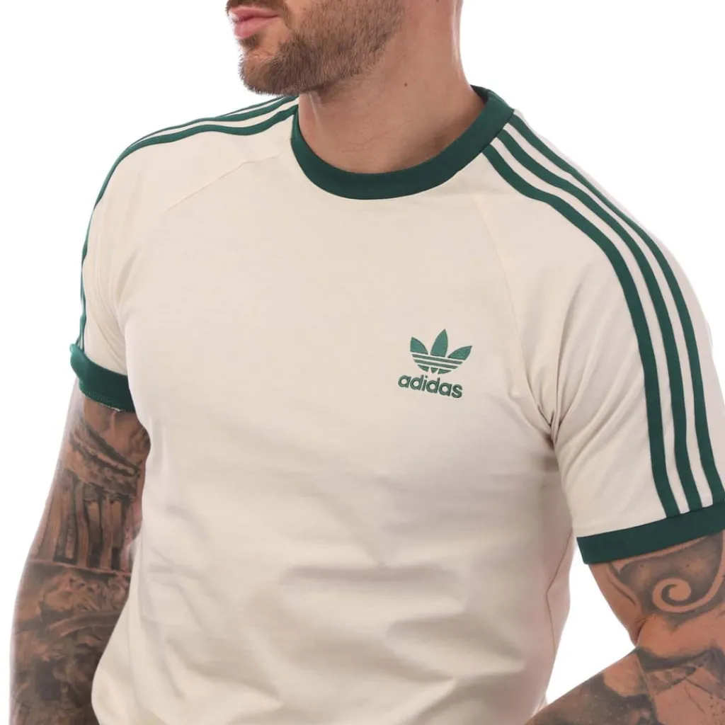 T-Shirts And Vests*adidas Originals 3-Stripes T-Shirt in White