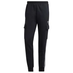 Trousers*adidas Originals 3-Stripes Cargo Pants in Black