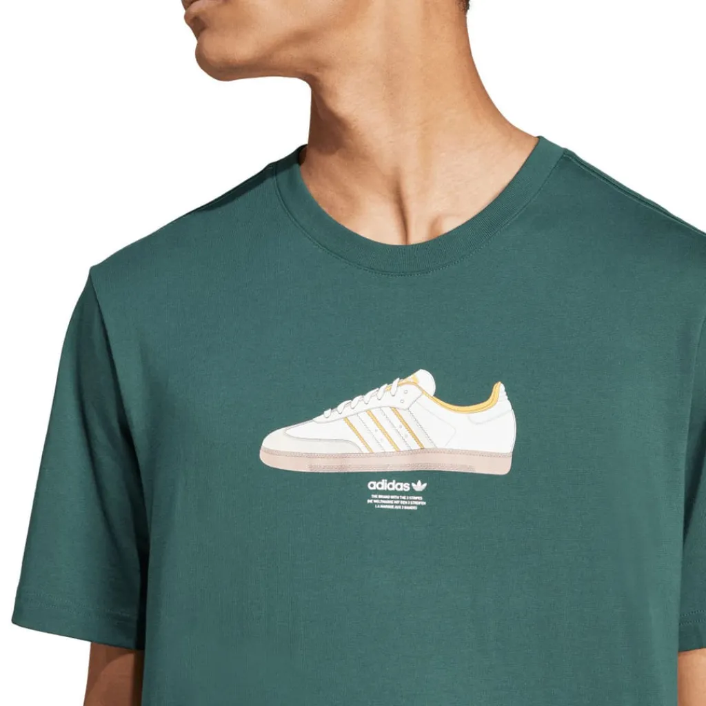 T-Shirts And Vests*adidas Originals Training Supply Sport 3 T-Shirt in Green