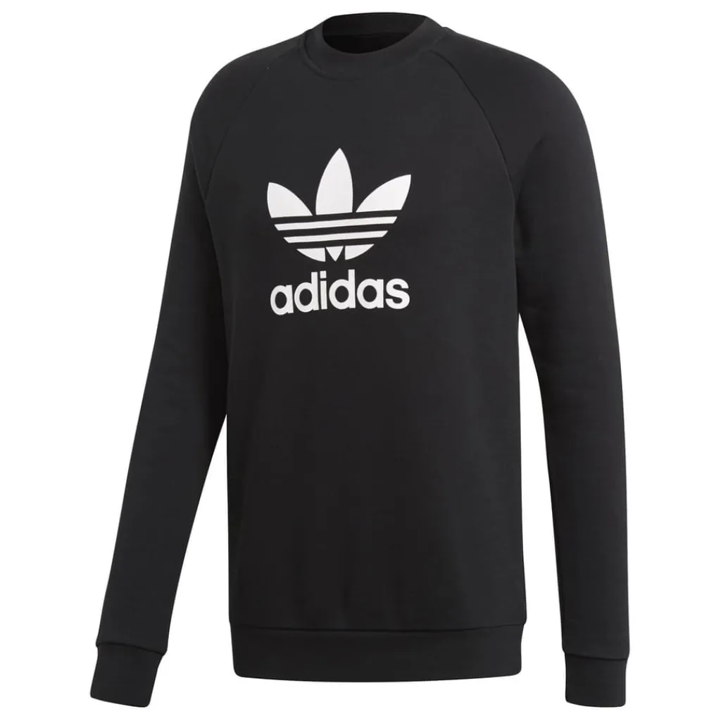 Sweatshirts*adidas Originals Trefoil Sweatshirt in Black