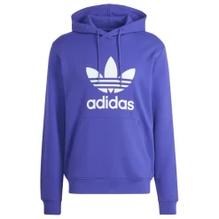 Hoodies*adidas Originals Trefoil Hoody in Blue