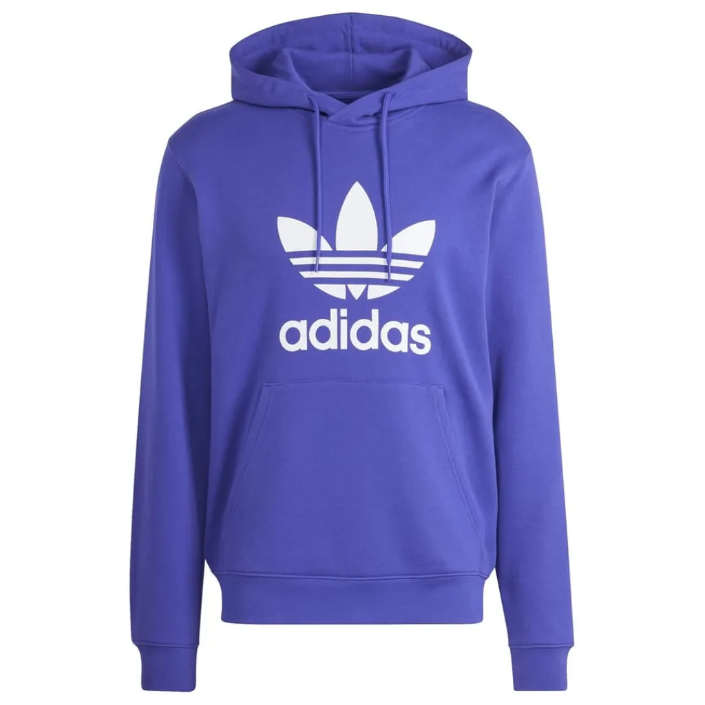 Hoodies*adidas Originals Trefoil Hoody in Blue