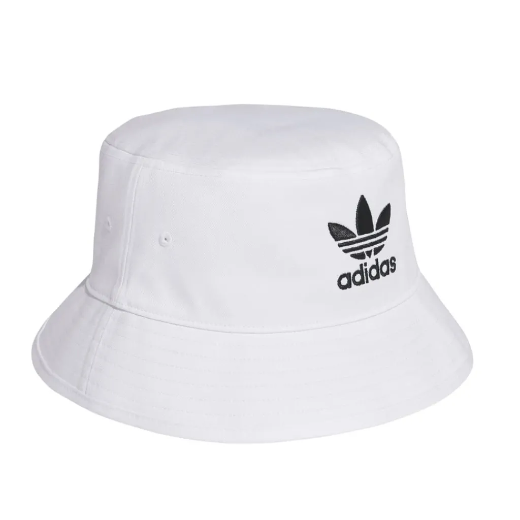 Caps-Hats*adidas Originals Trefoil Bucket Hat in White
