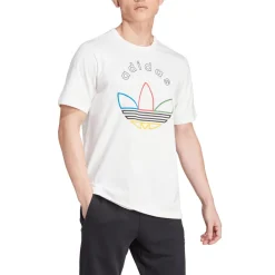 T-Shirts And Vests*adidas Originals Trefoil Graphic T-Shirt in White