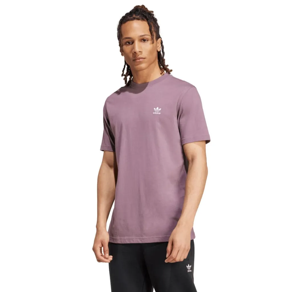 T-Shirts And Vests*adidas Originals Trefoil Essentials T-Shirt in Purple