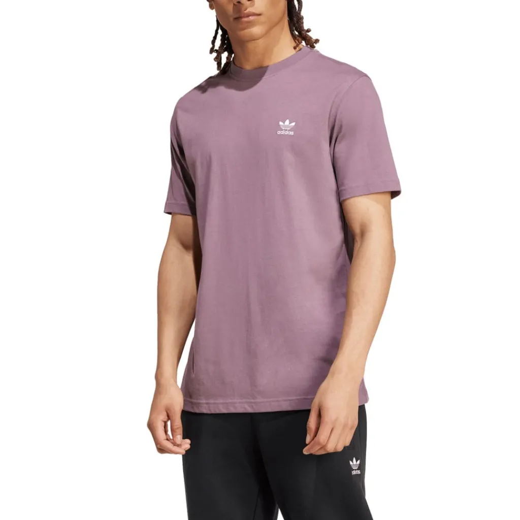 T-Shirts And Vests*adidas Originals Trefoil Essentials T-Shirt in Purple