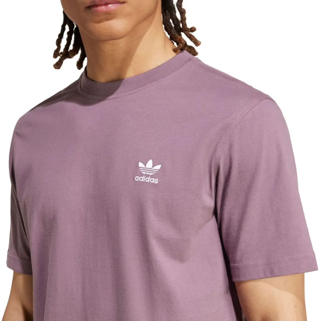 T-Shirts And Vests*adidas Originals Trefoil Essentials T-Shirt in Purple