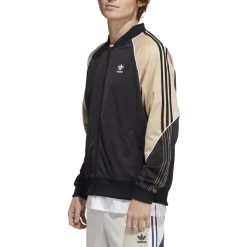 Fitness And Gym Pants*adidas Originals Tricot SST Track Top in Black