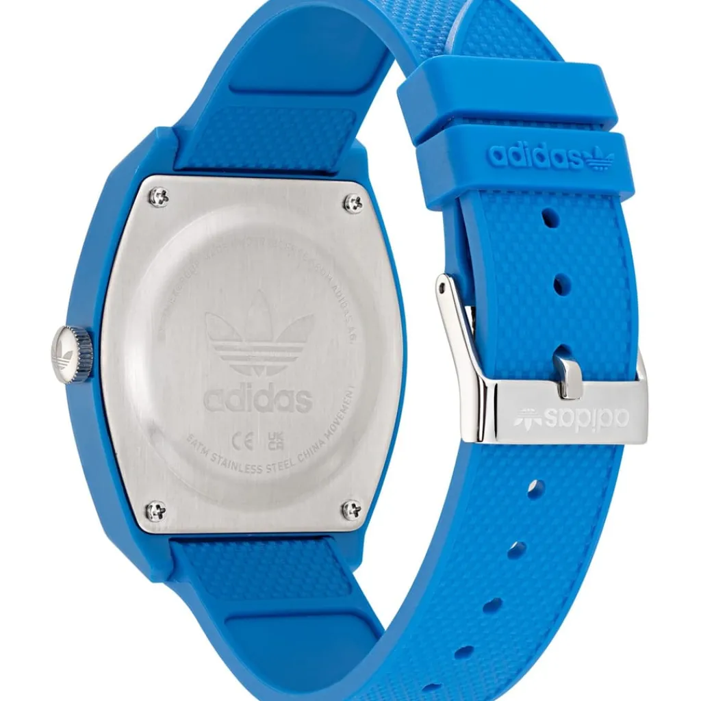 Jewellery-Watches*adidas Originals Two Plastic Resin Fashion Analogue Solar Watch in Grey