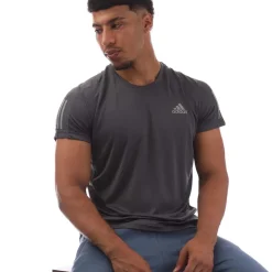 Fitness And Gym Tops*adidas Own The Run T-Shirt in Grey