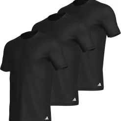 Fitness And Gymwear|Fitness And Gym Tops*adidas 3pk T-Shirts in Black
