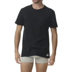 Fitness And Gymwear|Fitness And Gym Tops*adidas 3pk T-Shirts in Black
