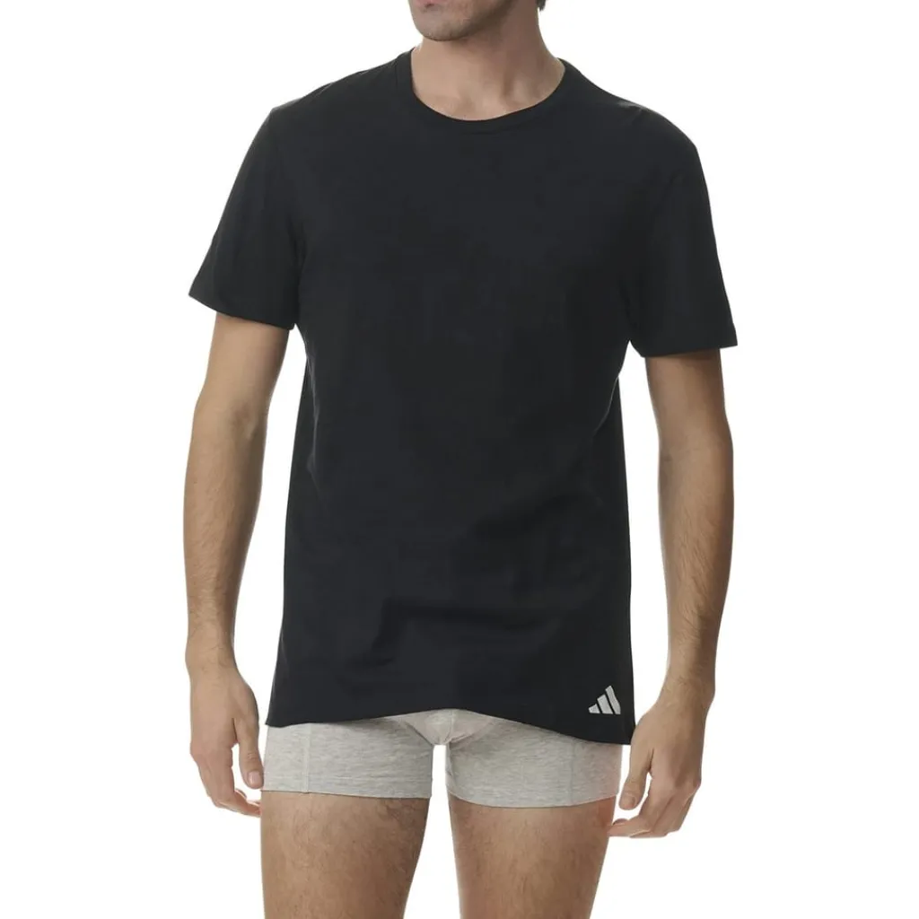 Fitness And Gymwear|Fitness And Gym Tops*adidas 3pk T-Shirts in Black