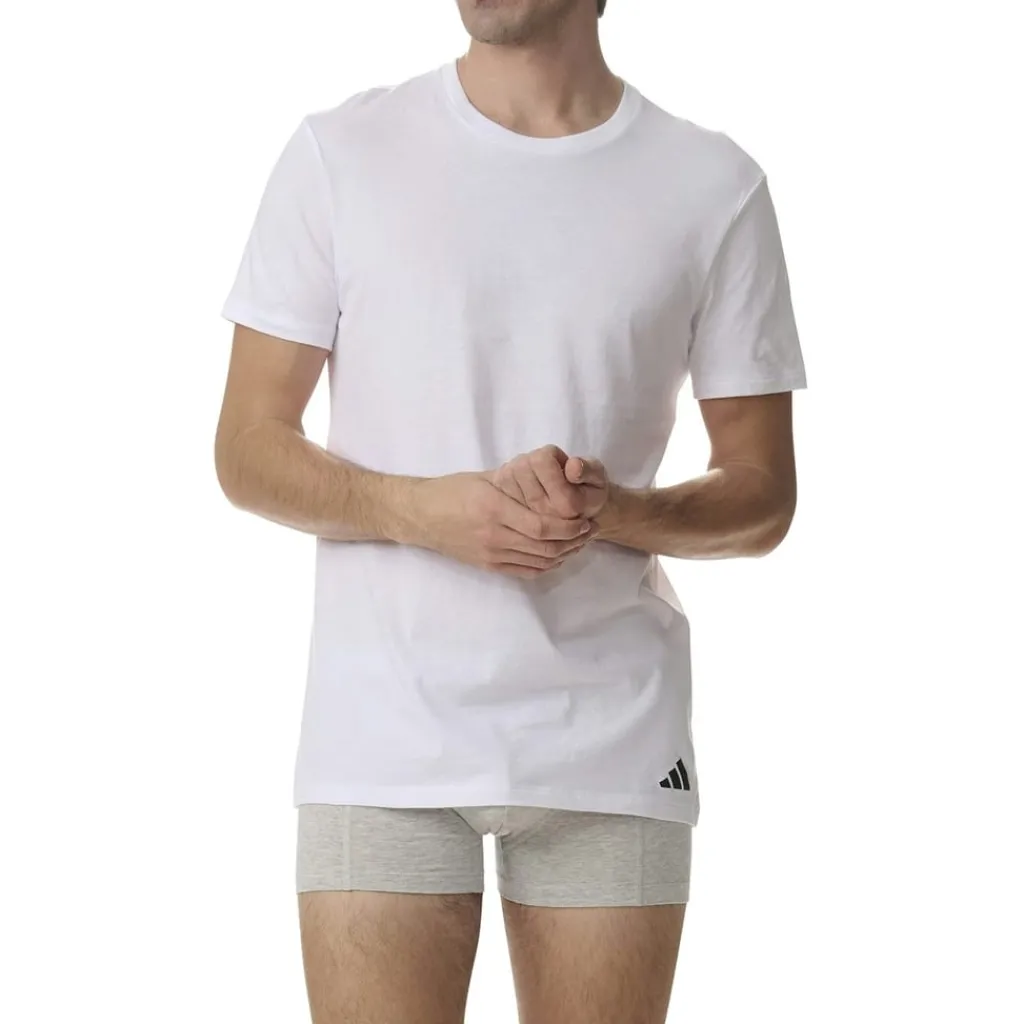 Fitness And Gymwear|Fitness And Gym Tops*adidas 3pk T-Shirts in White
