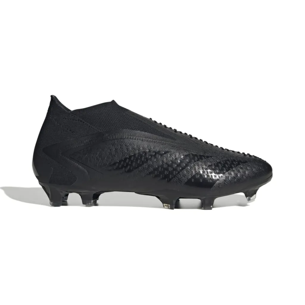 Football Boots*adidas Predator Accuracy+ Firm Ground Football Boots in Black-White