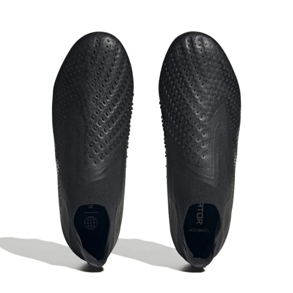 Football Boots*adidas Predator Accuracy+ Firm Ground Football Boots in Black-White