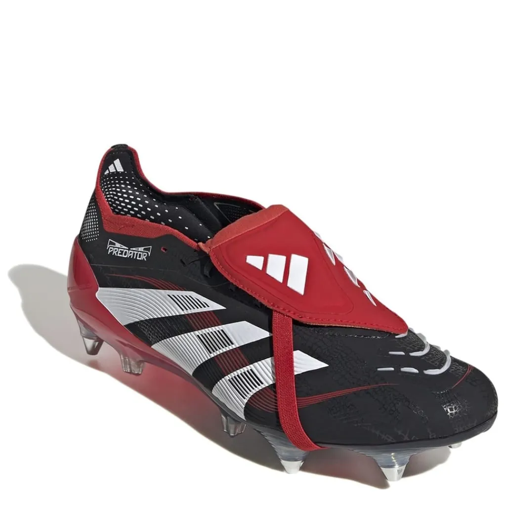 Football Boots*adidas Predator Elite Bwr Fold Over Tongue Soft Ground Football Boots in Red