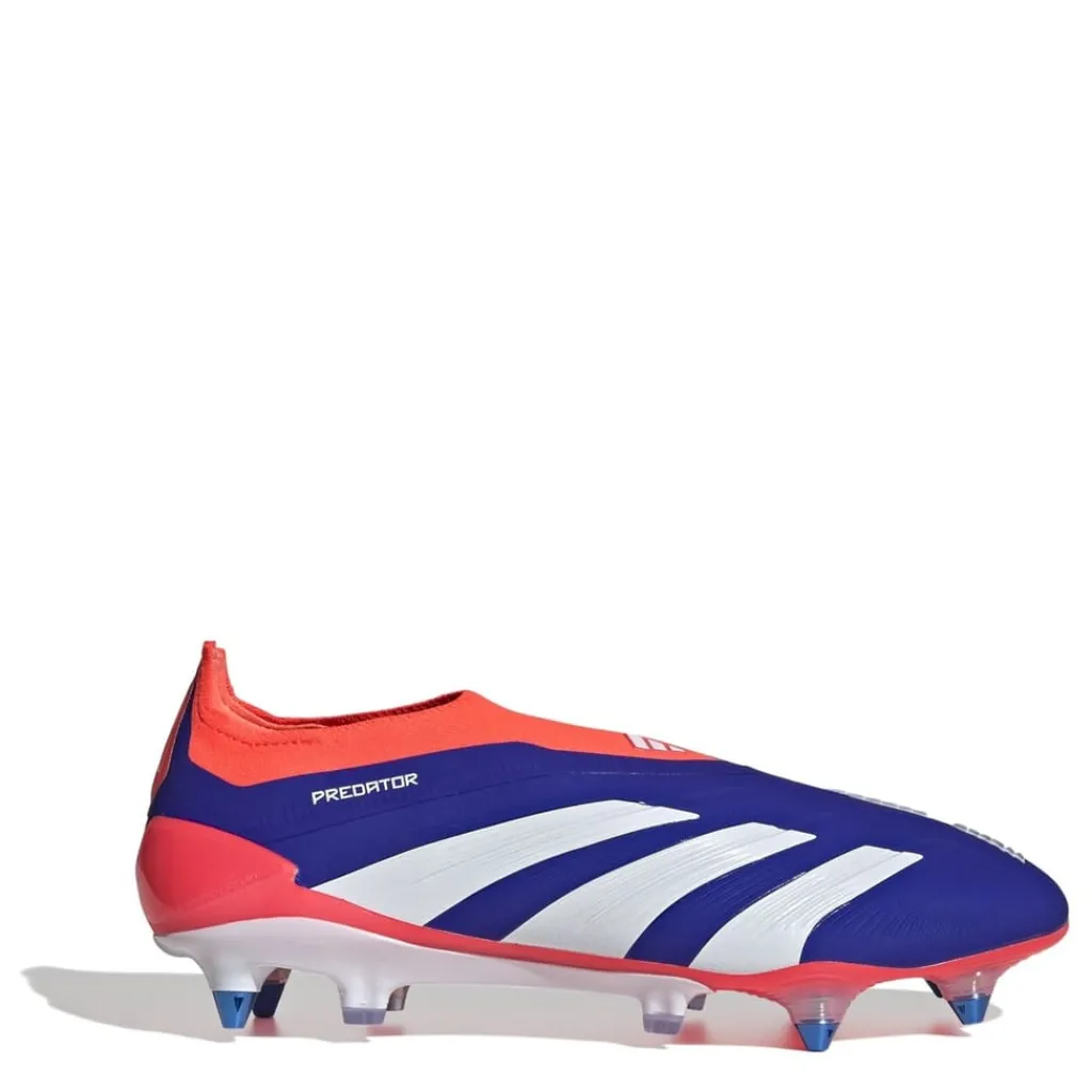 Football Boots*adidas Predator Elite Laceless Soft Ground Football Boots in Blue