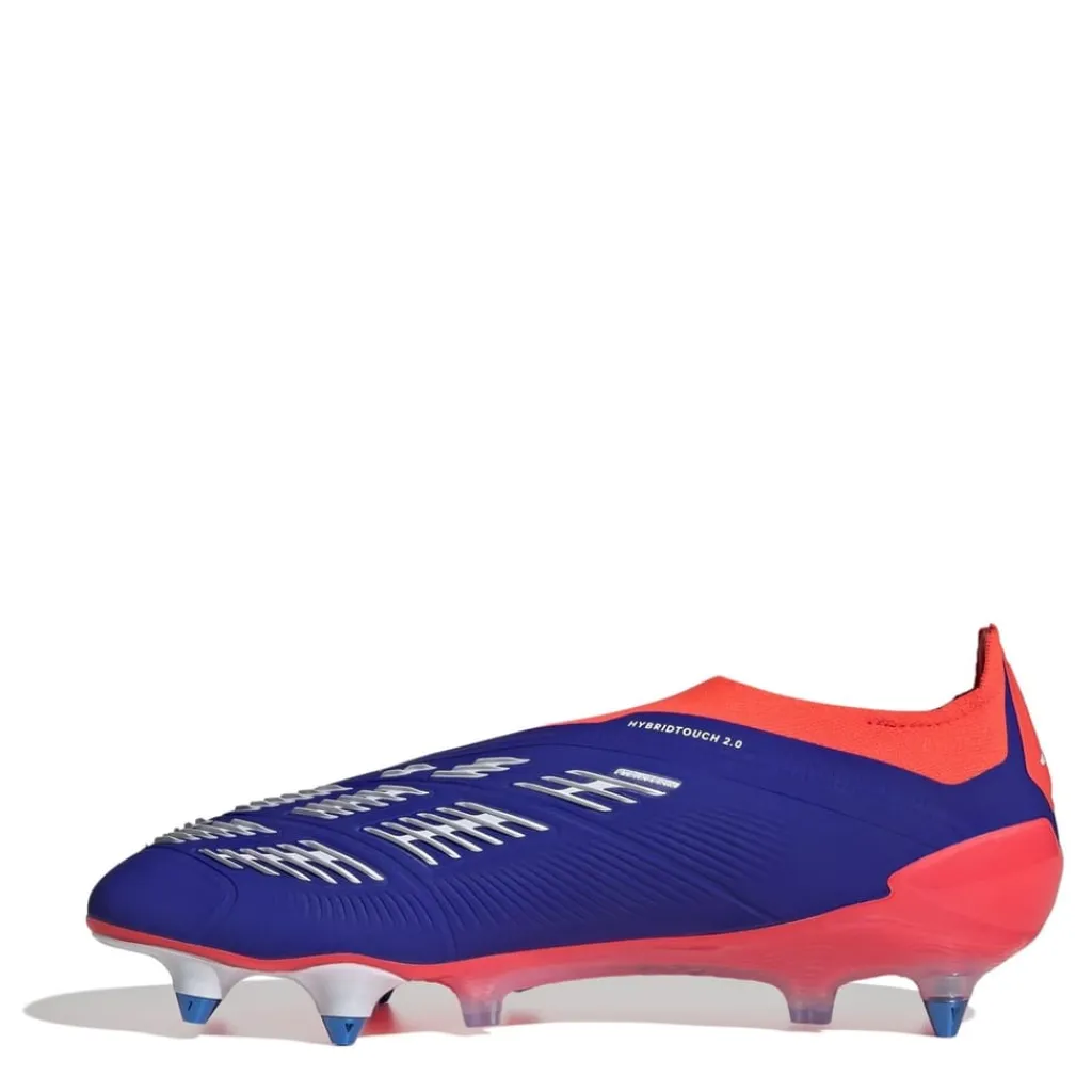 Football Boots*adidas Predator Elite Laceless Soft Ground Football Boots in Blue