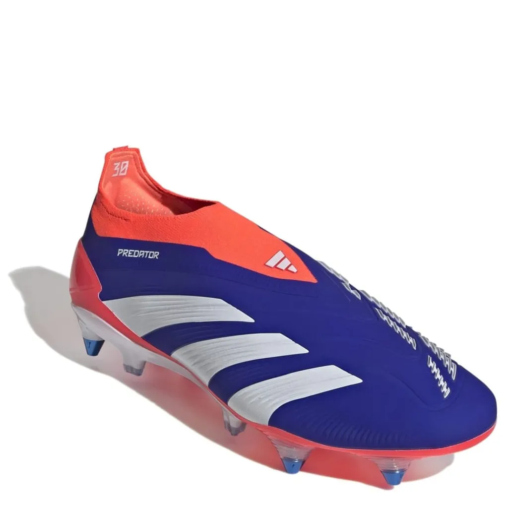 Football Boots*adidas Predator Elite Laceless Soft Ground Football Boots in Blue