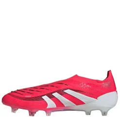 Football Boots*adidas Predator Elite Laceless Firm Ground Football Boots in Red
