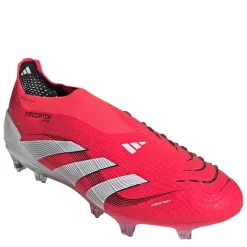 Football Boots*adidas Predator Elite Laceless Firm Ground Football Boots in Red