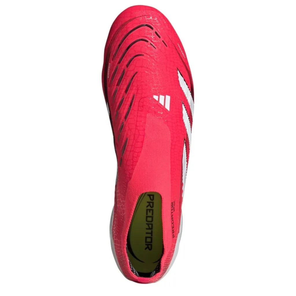 Football Boots*adidas Predator Elite Laceless Firm Ground Football Boots in Red