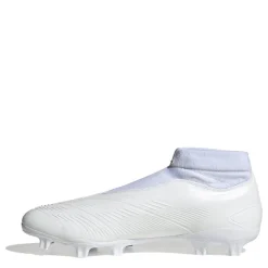 Football Boots*adidas Predator League Laceless FG Football Boots in White