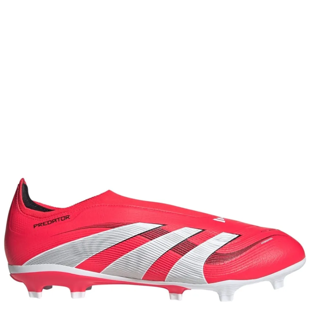 Football Boots*adidas Predator League Laceless Firm Ground Football Boots in Red