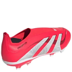 Football Boots*adidas Predator League Laceless Firm Ground Football Boots in Red