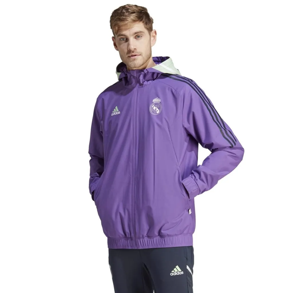 Coats And Jackets*adidas Real Aw Jacket in Purple