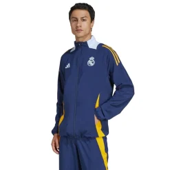 Tracksuits*adidas Real Madrid Anthem Jacket 2024 2025 Adults in Blue