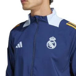 Tracksuits*adidas Real Madrid Anthem Jacket 2024 2025 Adults in Blue