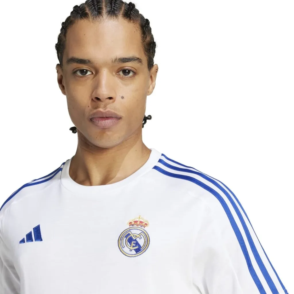 Football And Rugby Clothing*adidas Real Madrid Dna T-Shirt Adults in White