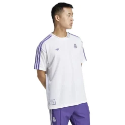 Football And Rugby Clothing*adidas Real Madrid Icon T-Shirt Adults in White