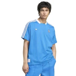 Football And Rugby Clothing*adidas Real Madrid Icons Shirt 2025 2026 Adults in Blue