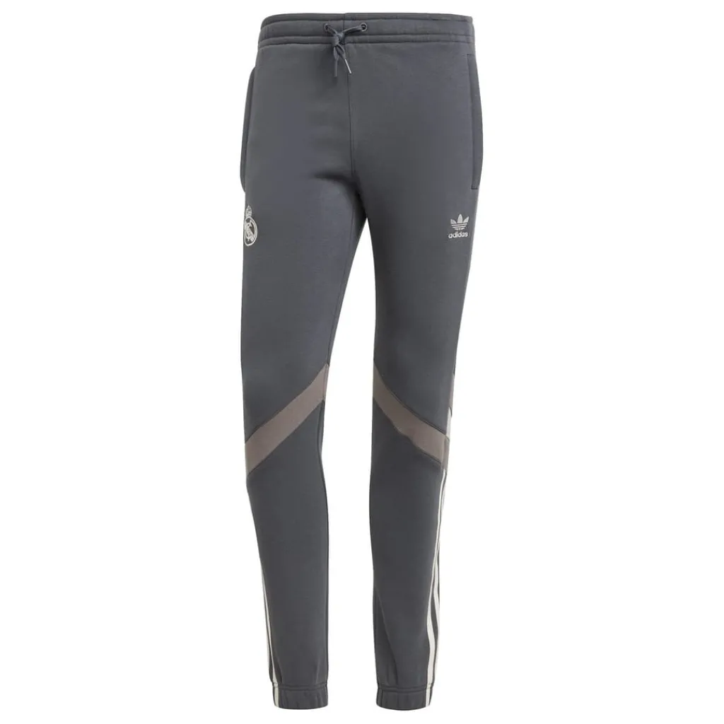Trousers*adidas Real Madrid Originals Tracksuit Bottoms Adults in Grey