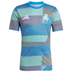 Football And Rugby Clothing*adidas Real Madrid Pre Match Shirt 2025 2026 Adults in Blue