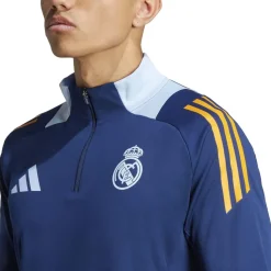 Fitness And Gymwear*adidas Real Madrid Training Drill Top 2024 2025 Adults in Blue