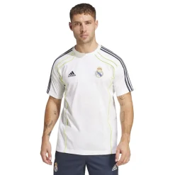 Football And Rugby Clothing*adidas Real Madrid Ubackpack T-Shirt Adults in White
