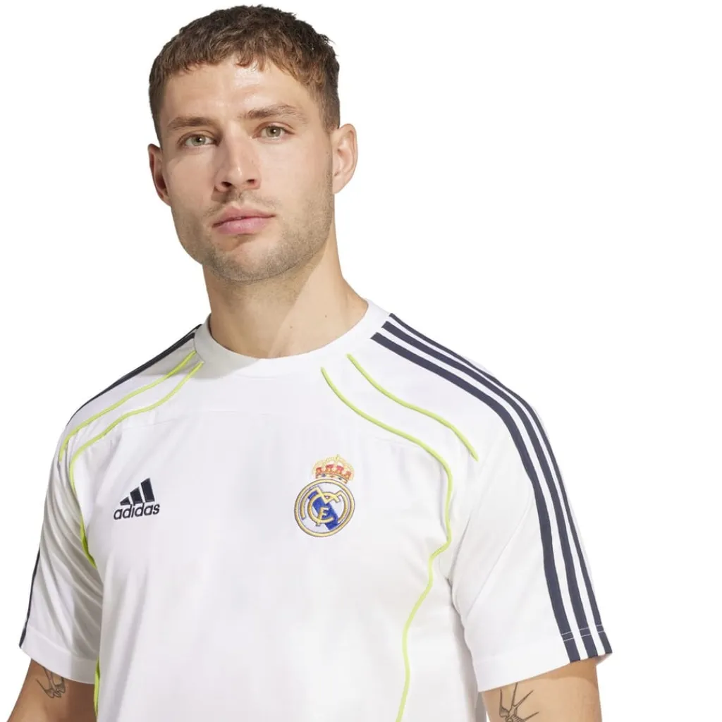 Football And Rugby Clothing*adidas Real Madrid Ubackpack T-Shirt Adults in White