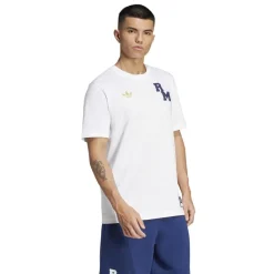 Football And Rugby Clothing*adidas Real Madrid Vrct Tee in White