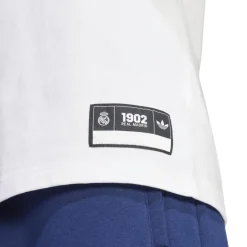 Football And Rugby Clothing*adidas Real Madrid Vrct Tee in White
