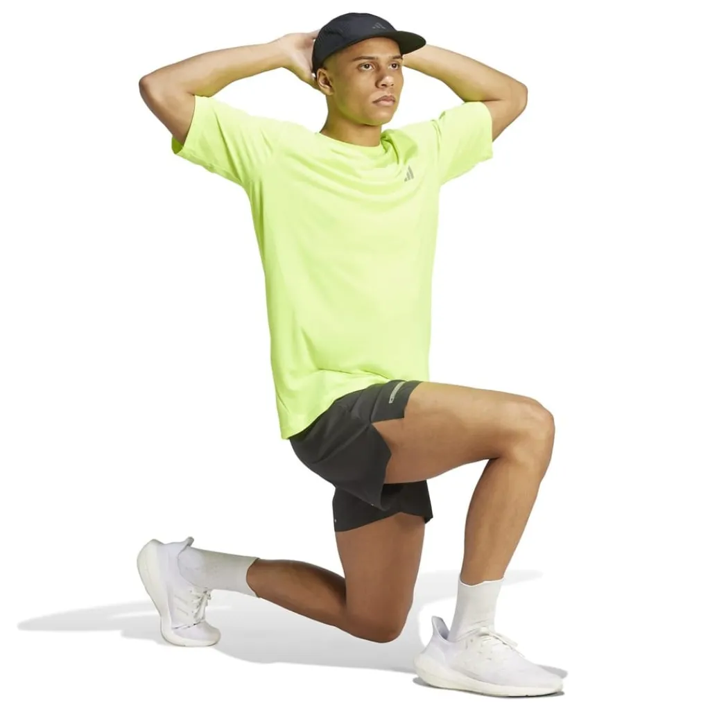Fitness And Gym Tops*adidas Regular Fit Crew Neck T-Shirt in Green