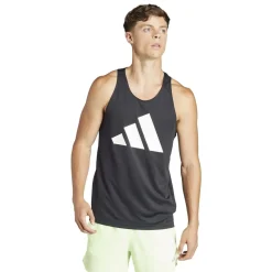 Fitness And Gym Tops*adidas Run It Tank Top in Black